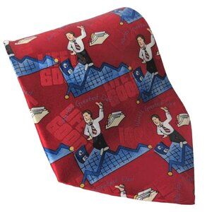 Vicky Davis World's Greatest Dad Silk Necktie